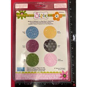 Sizzix Texturz Texture Plates Kit #16 655892 by Dena Designs